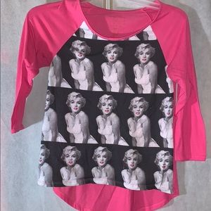 Marilyn Monroe pajama shirt